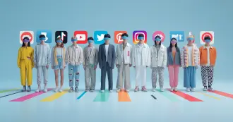 Gestion des réseaux sociaux avec création de contenu visuel et planification