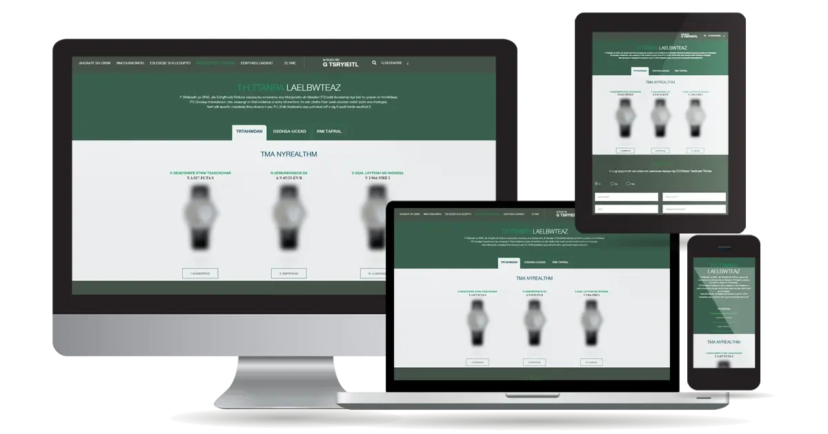 Maintenance évolutive pour un site de haute horlogerie