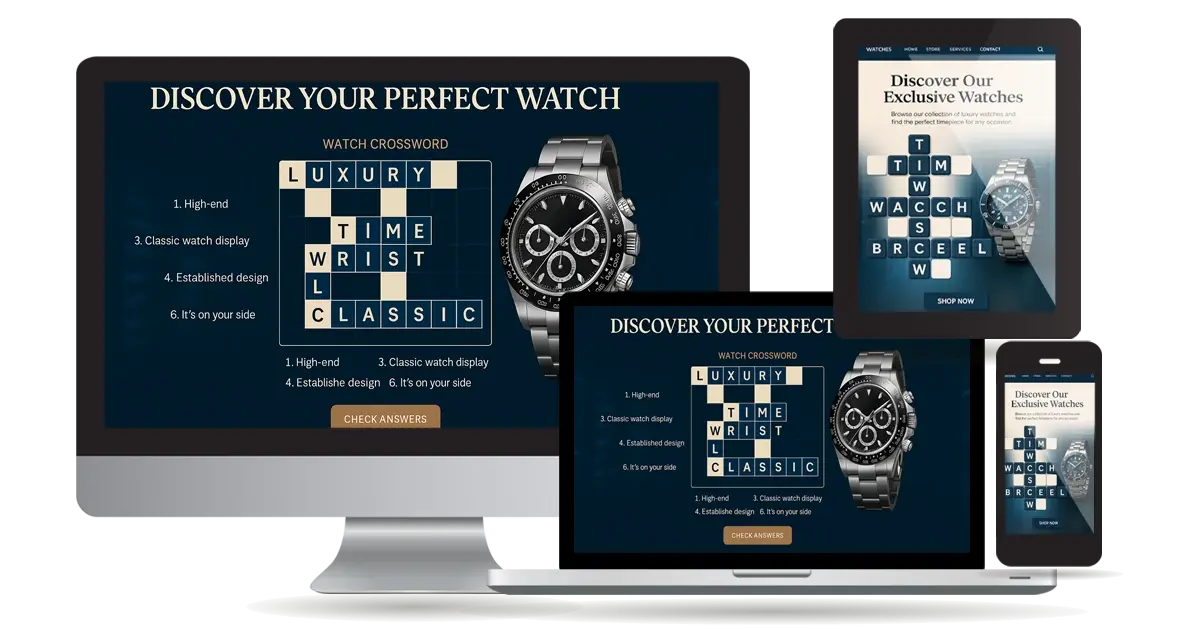 Développement de modules interactifs pour un média horloger